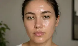 Błyszcząca cera, która może być oznaką nadmiaru sebum. Czy wiesz, sebum co to i jak sobie z nim radzić?